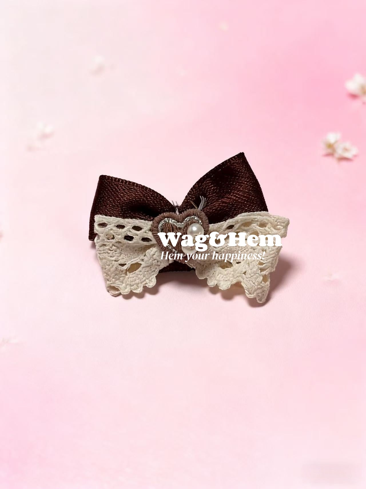 蕾絲寵物髮夾合集(10款可選)|蝴蝶結蕾絲|LO系列