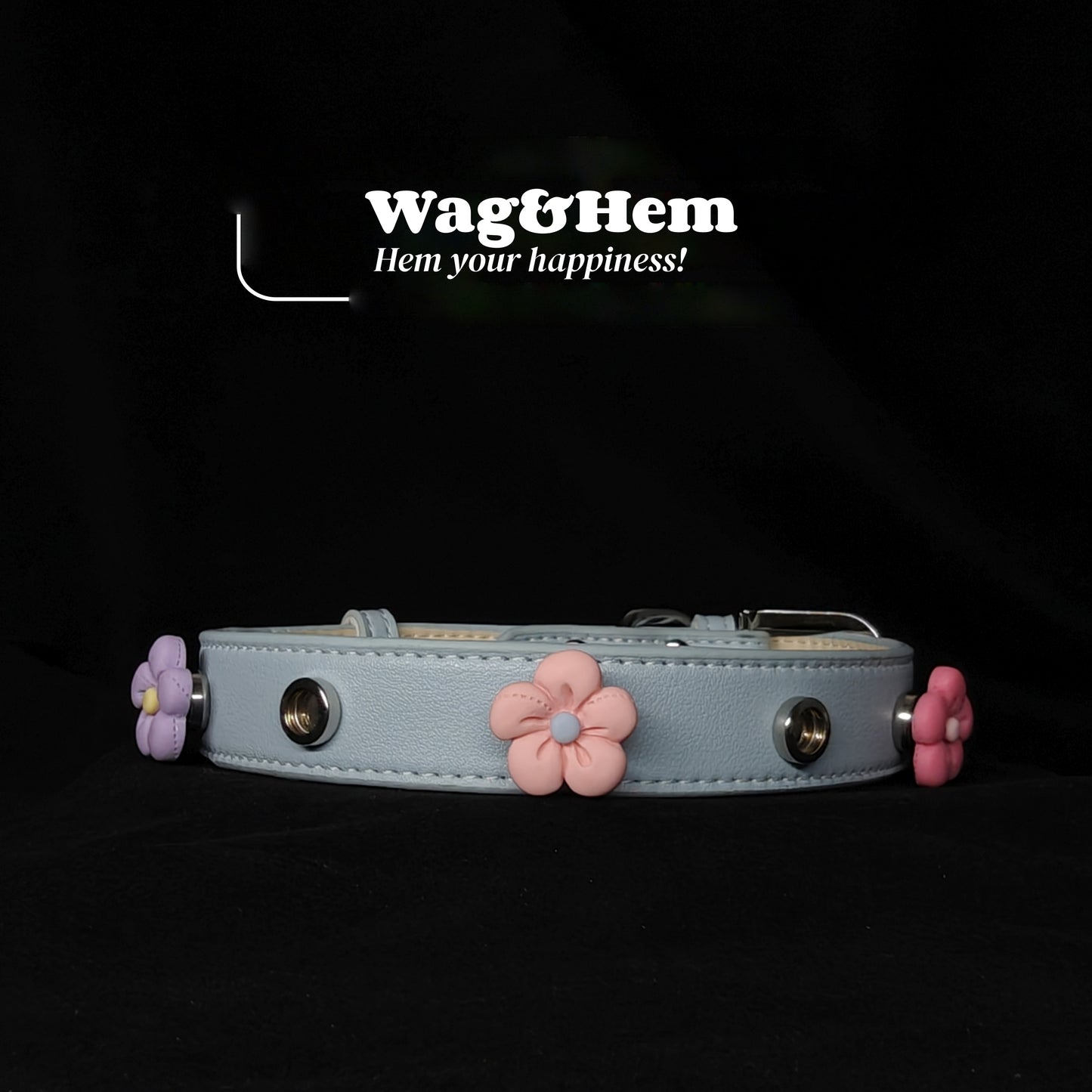 「花漾磁吸」寵物DIY頸圈(套裝)|創新磁吸快拆設計|SNA系列