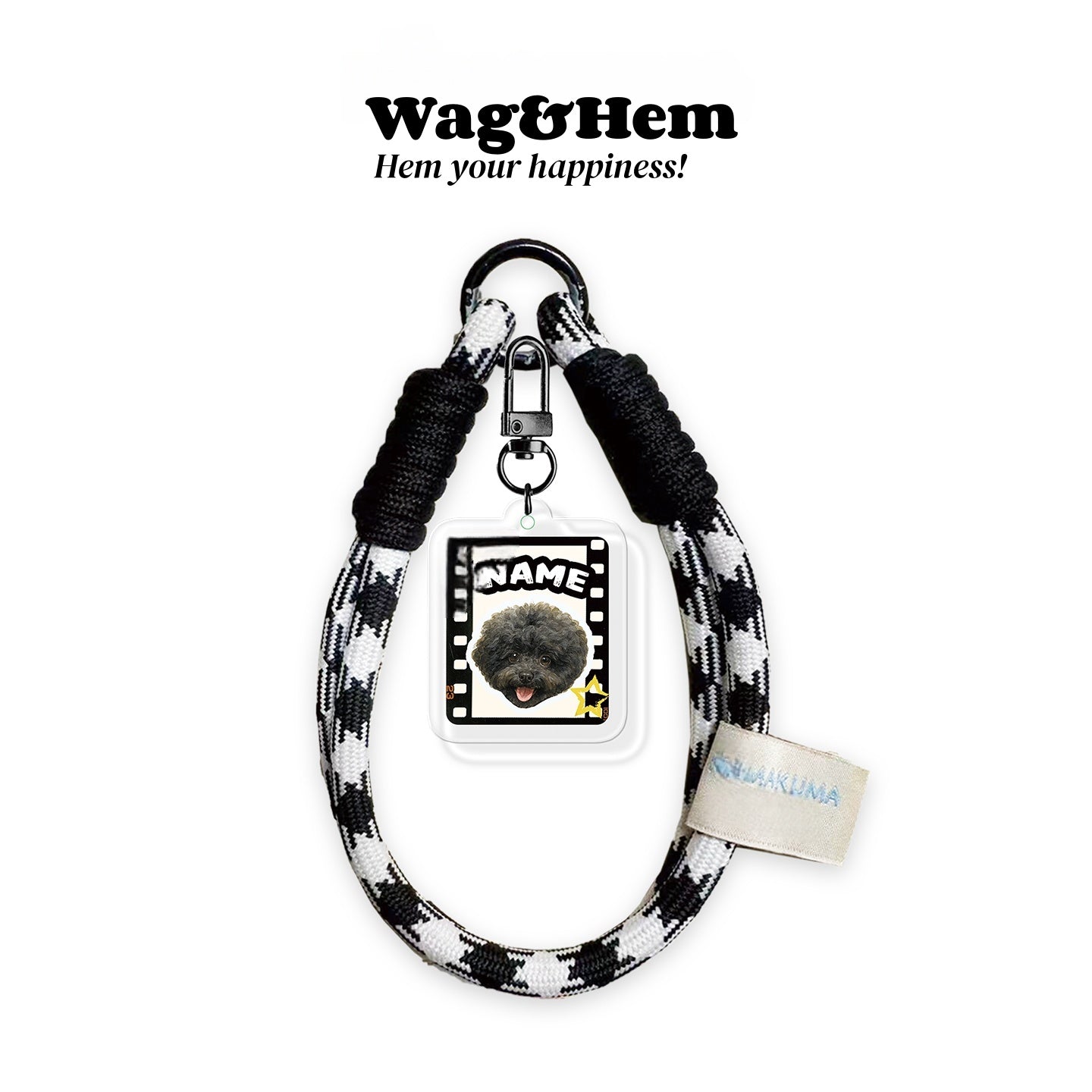專屬愛寵隨身掛繩連掛牌 (12款可選)|主人配搭飾件(合作品牌)