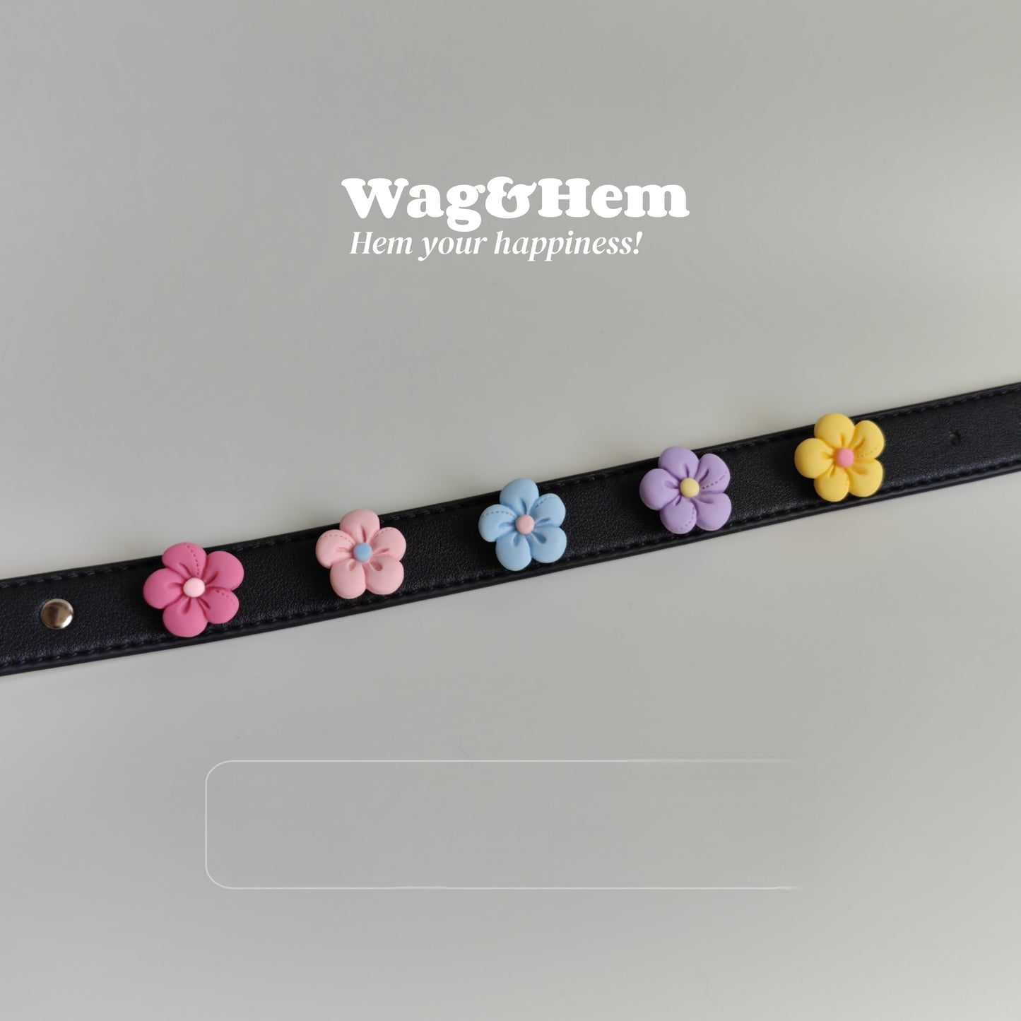 「花漾磁吸」寵物DIY頸圈(套裝)｜創新磁吸快拆設計｜SNA系列