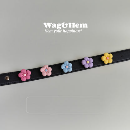 「花漾磁吸」寵物DIY頸圈(套裝)｜創新磁吸快拆設計｜SNA系列