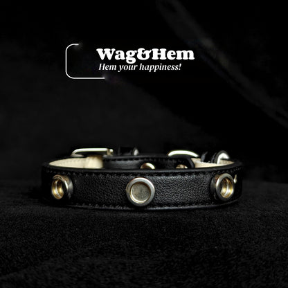 寵物DIY皮革頸圈(5色可選)｜創新磁吸快拆設計｜SNA系列