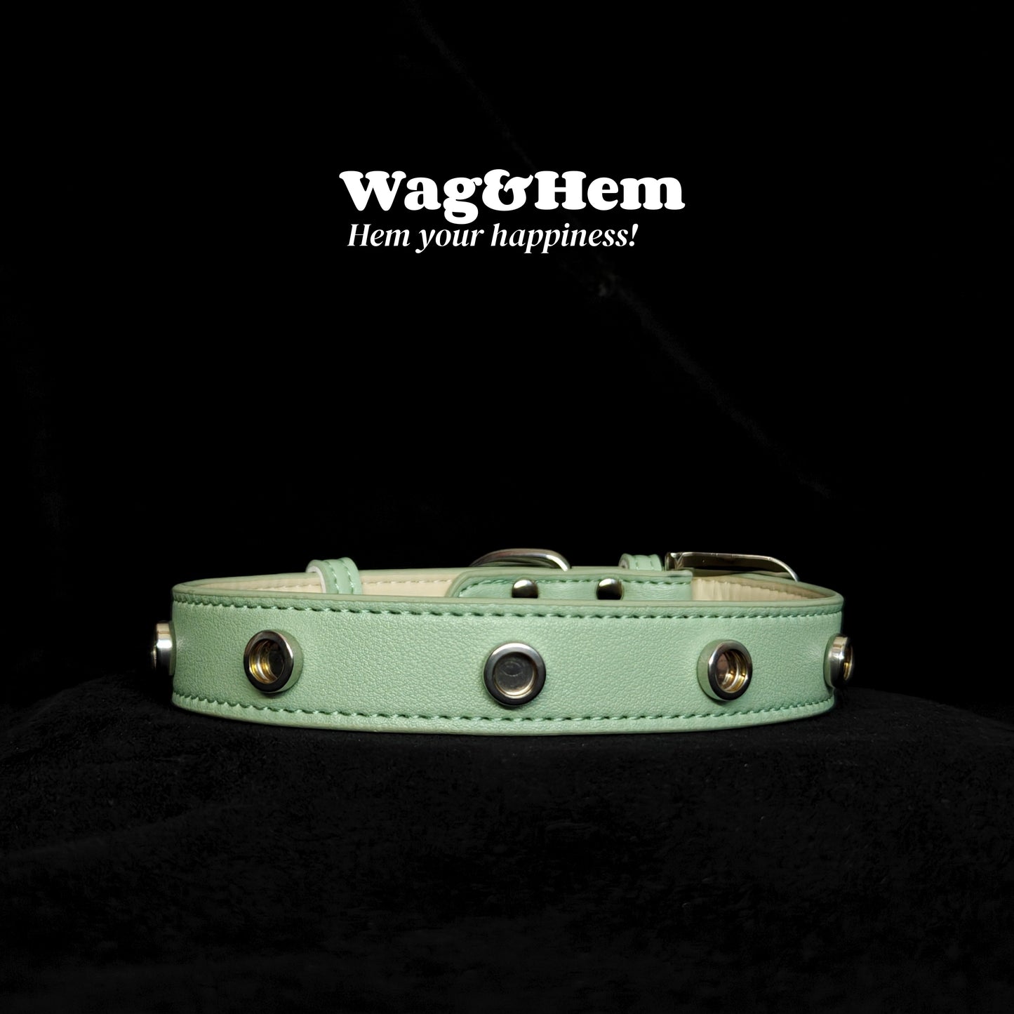 寵物DIY皮革頸圈(5色可選)｜創新磁吸快拆設計｜SNA系列
