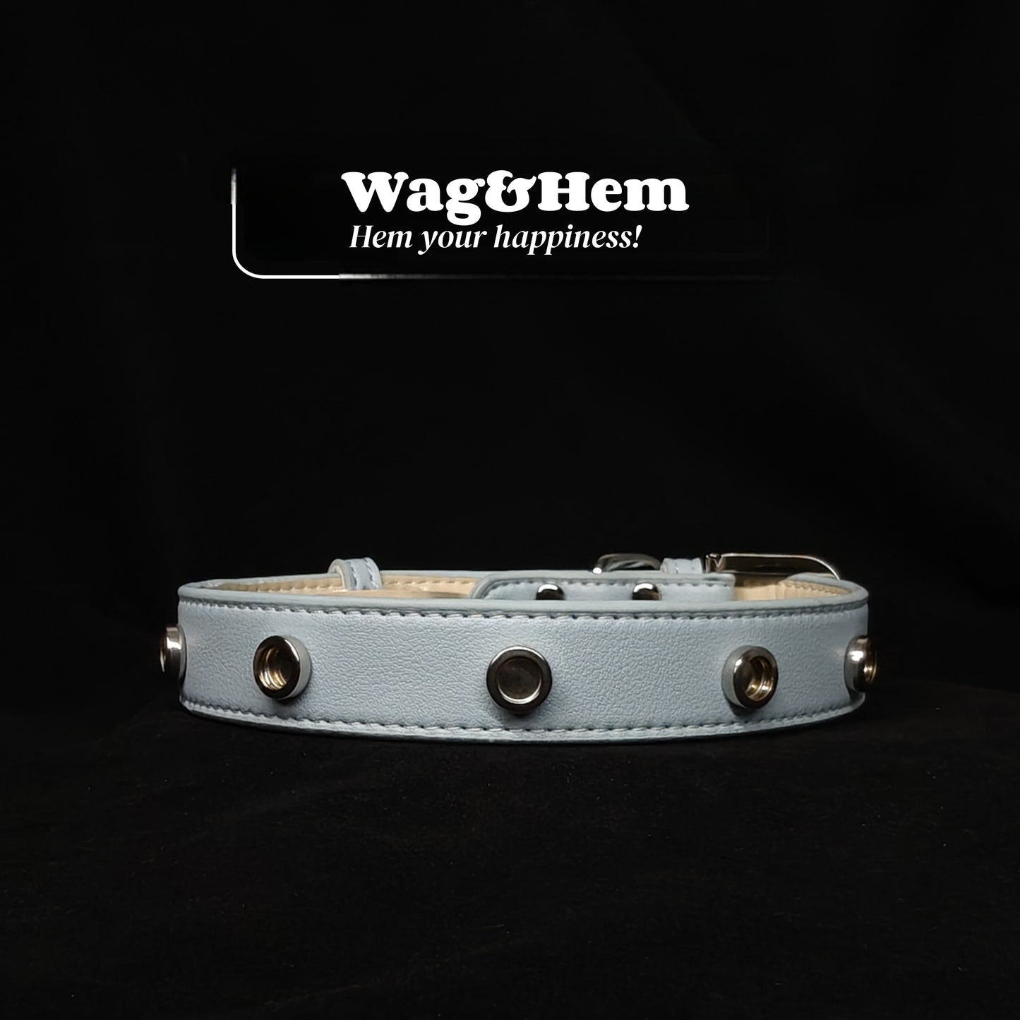 寵物DIY皮革頸圈(5色可選)｜創新磁吸快拆設計｜SNA系列