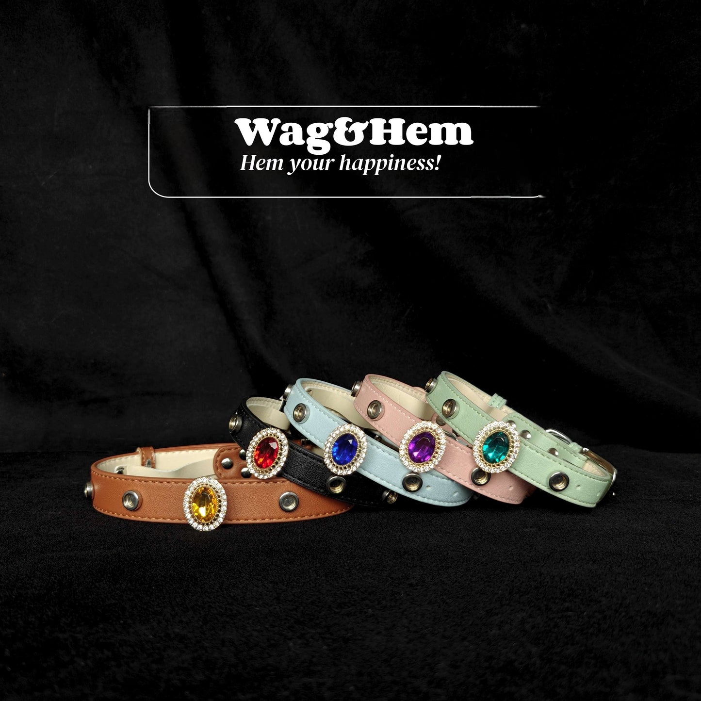 「寶石星環」寵物DIY頸圈(套裝)｜創新磁吸快拆設計｜SNA系列