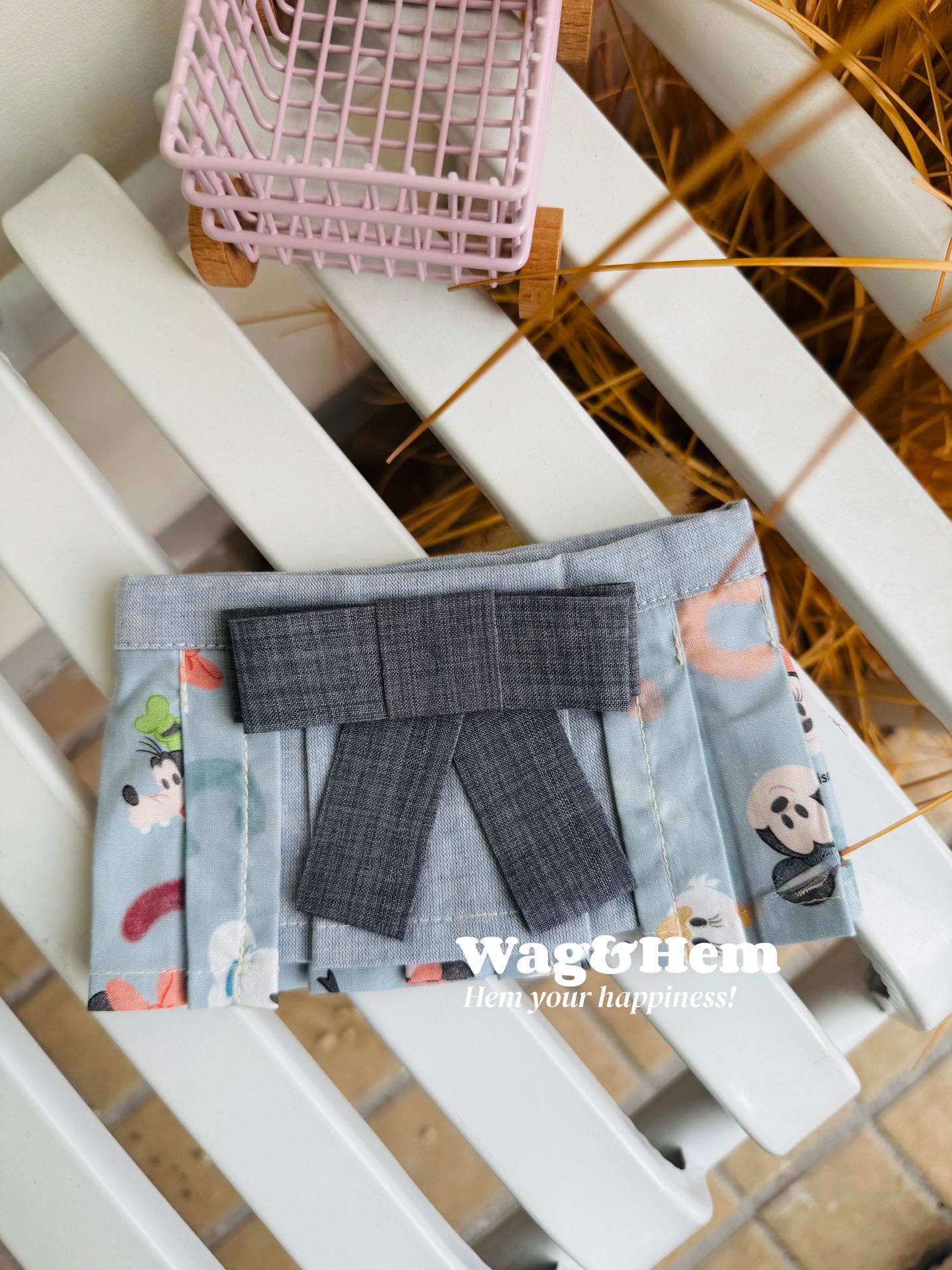(XS-4XL)「迪迪萌趣」貓狗圍兜口水巾｜可愛實用必備｜【UA系列】