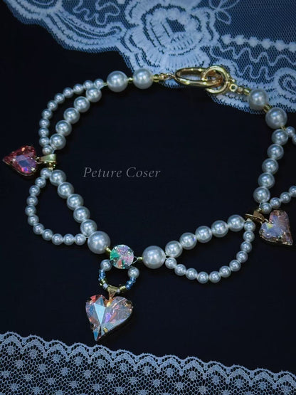 「心芒珠戀」寵物用珠寶頸鏈｜施華洛世奇水晶｜PC系列