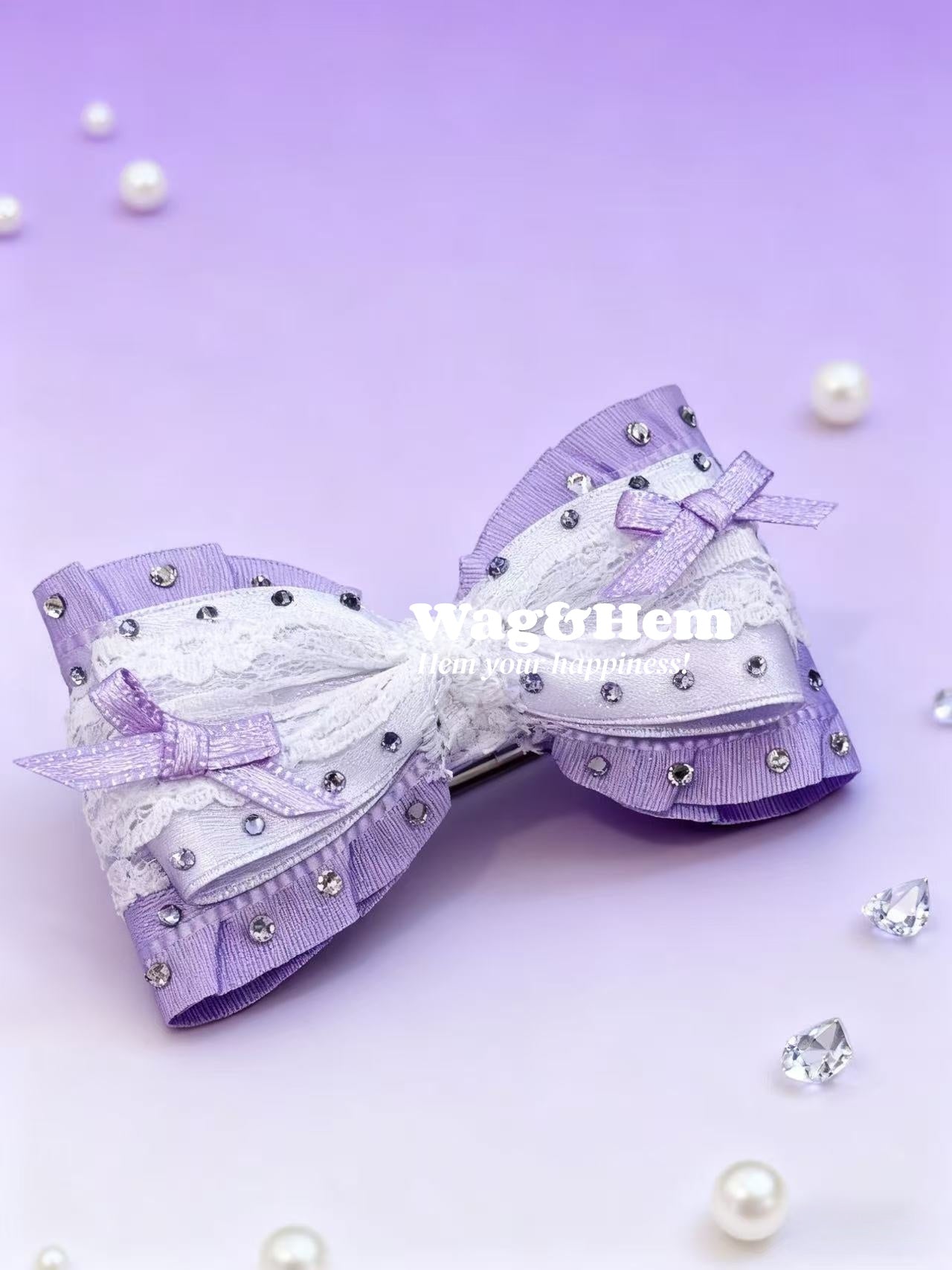 施華洛世奇水晶寵物髮夾(共16款可選)｜施華洛世奇水晶｜PC系列