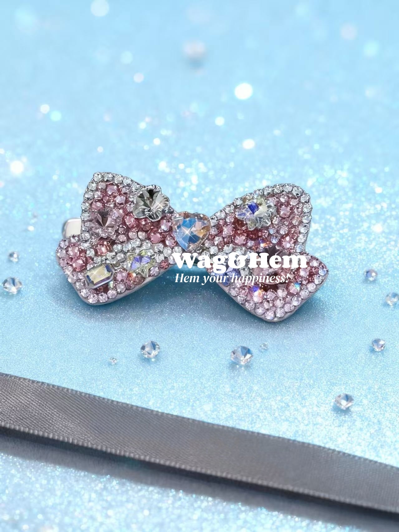 施華洛世奇水晶寵物髮夾(共16款可選)｜施華洛世奇水晶｜PC系列