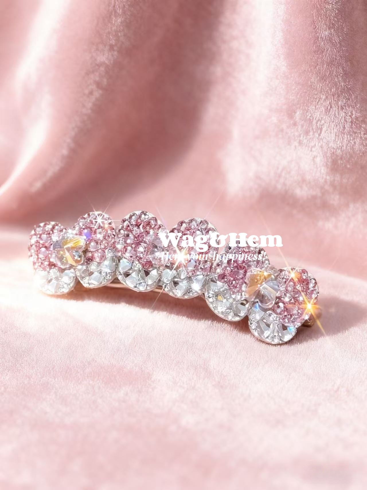 施華洛世奇水晶寵物髮夾(共16款可選)｜施華洛世奇水晶｜PC系列