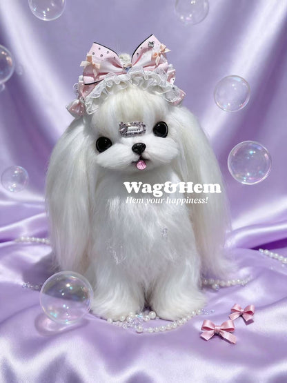 寵物用髮飾/頭紗(3款可選)｜施華洛世奇水晶｜PC系列