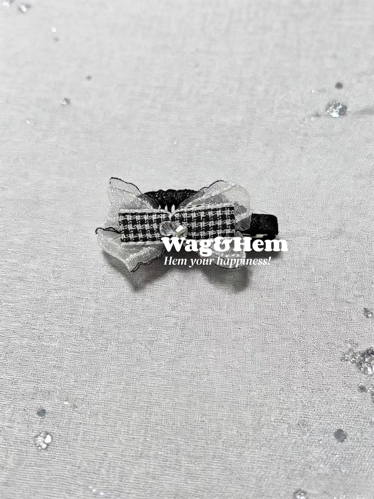 蕾絲寵物髮夾合集(10款可選)｜蝴蝶結蕾絲｜LO系列