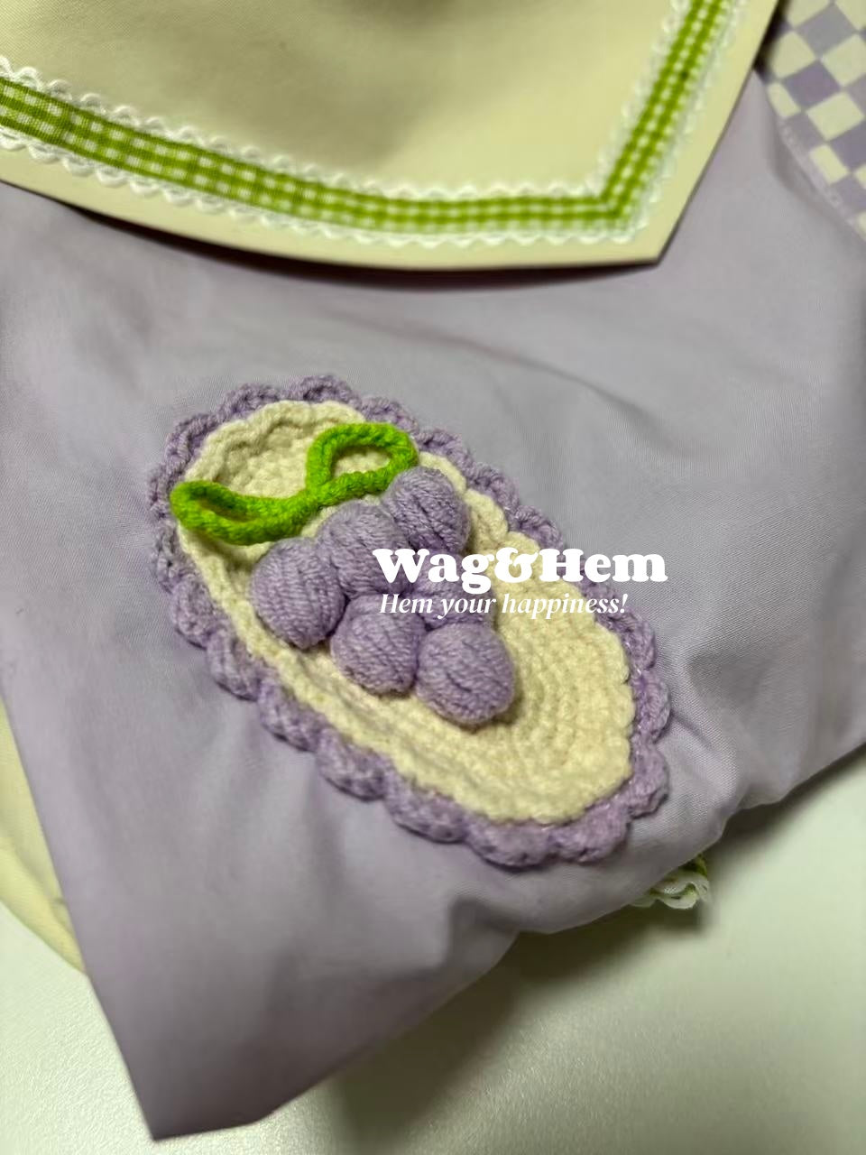 「南法葡萄」薰衣草紫寵物裙｜浪漫詩意風｜輕薄透氣【WH系列】