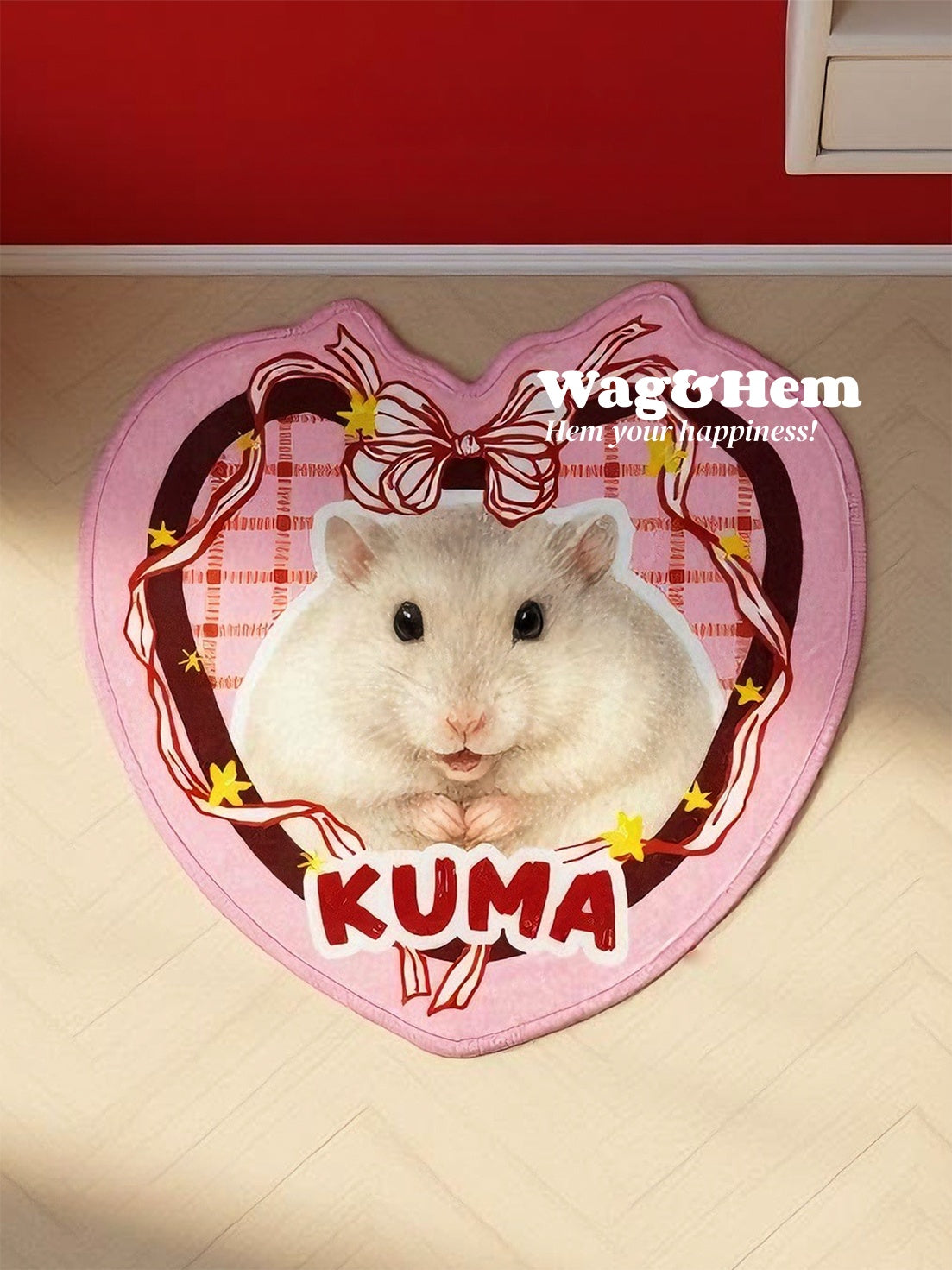 專屬愛寵定制地毯｜多元場景應用｜主人配搭飾件（合作品牌）