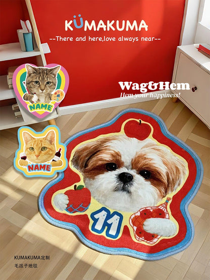 專屬愛寵定制地毯｜多元場景應用｜主人配搭飾件（合作品牌）