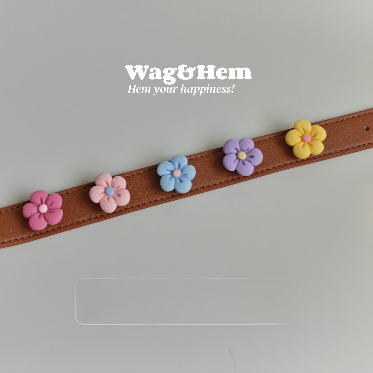 「花漾磁吸」寵物DIY頸圈(套裝)｜創新磁吸快拆設計｜SNA系列