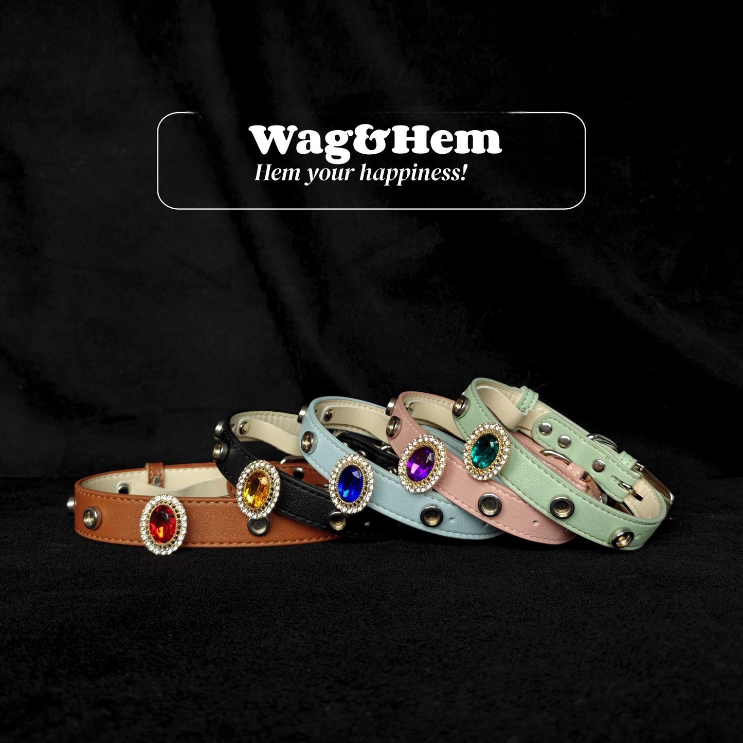 「寶石星環」寵物DIY頸圈(套裝)｜創新磁吸快拆設計｜SNA系列