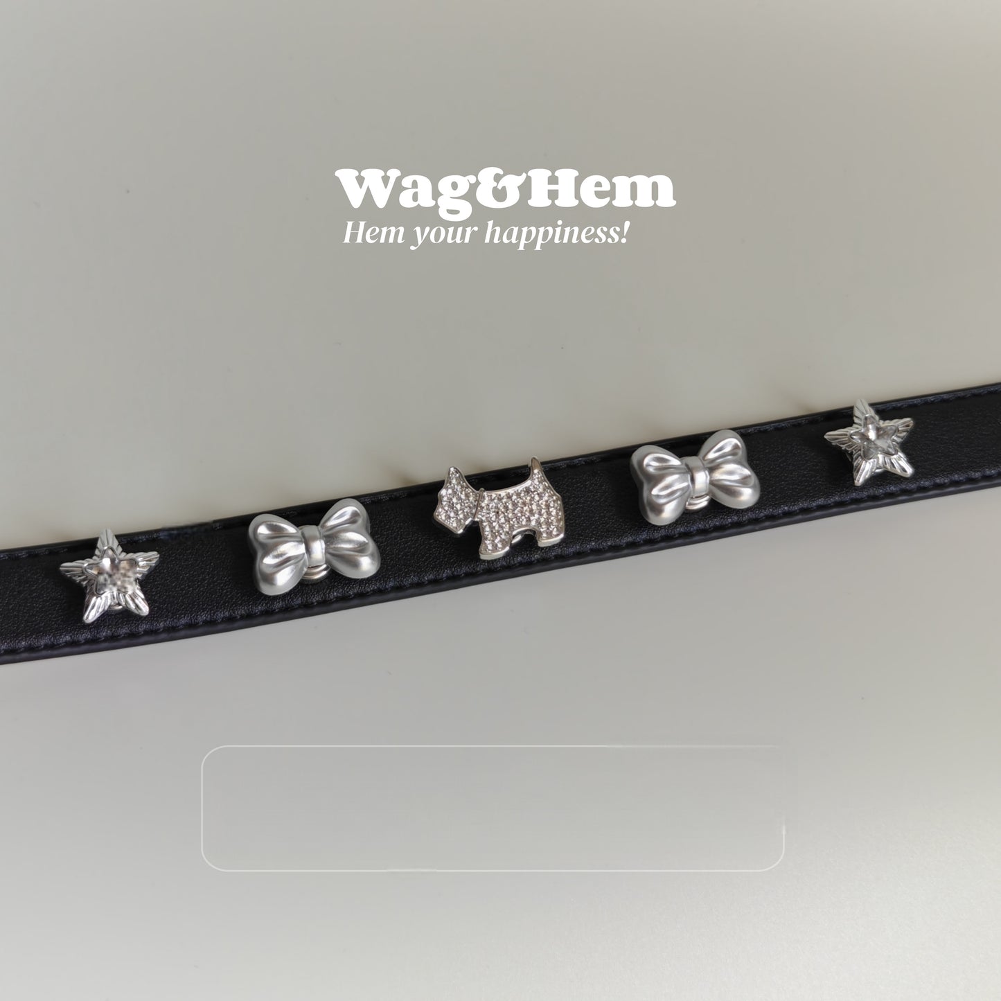 「銀熠星寵」寵物DIY頸圈(套裝)｜創新磁吸快拆設計｜SNA系列