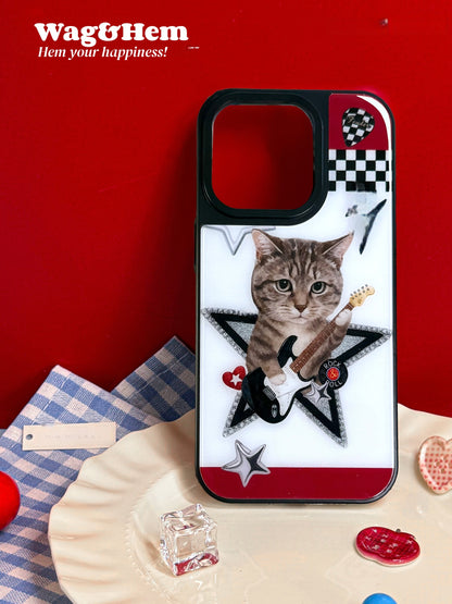 專屬愛寵手機殼｜設計訂製印刷｜主人配搭飾件（合作品牌）