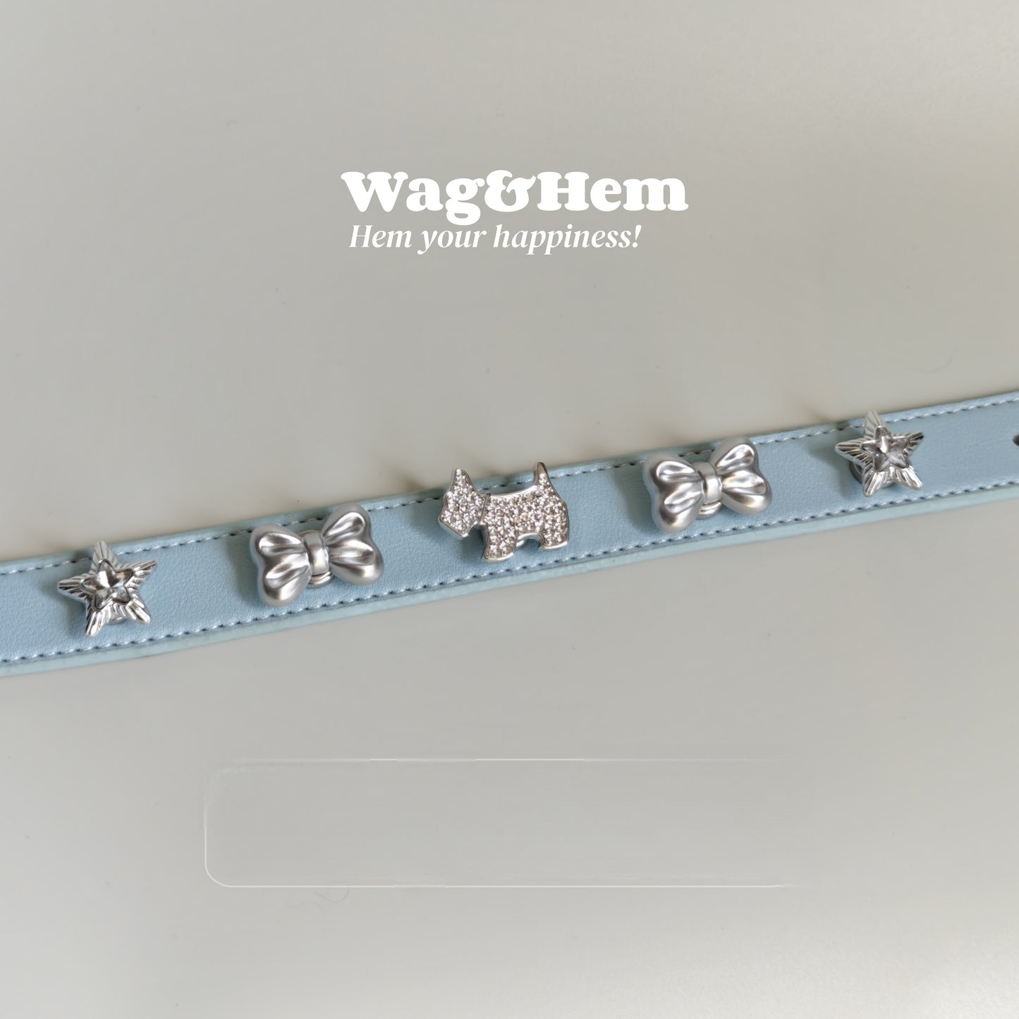 「銀熠星寵」寵物DIY頸圈(套裝)｜創新磁吸快拆設計｜SNA系列