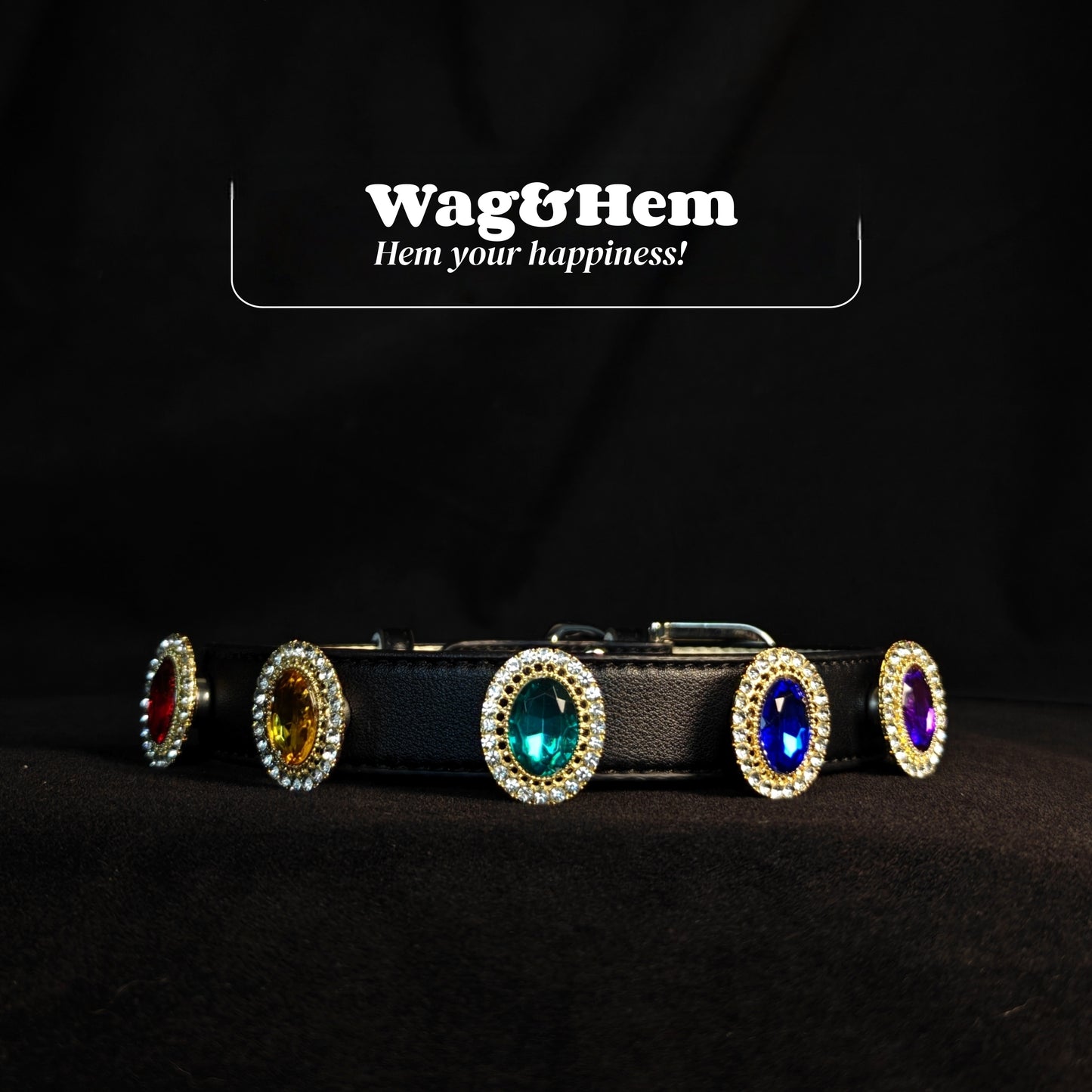 「寶石星環」寵物DIY頸圈(套裝)｜創新磁吸快拆設計｜SNA系列