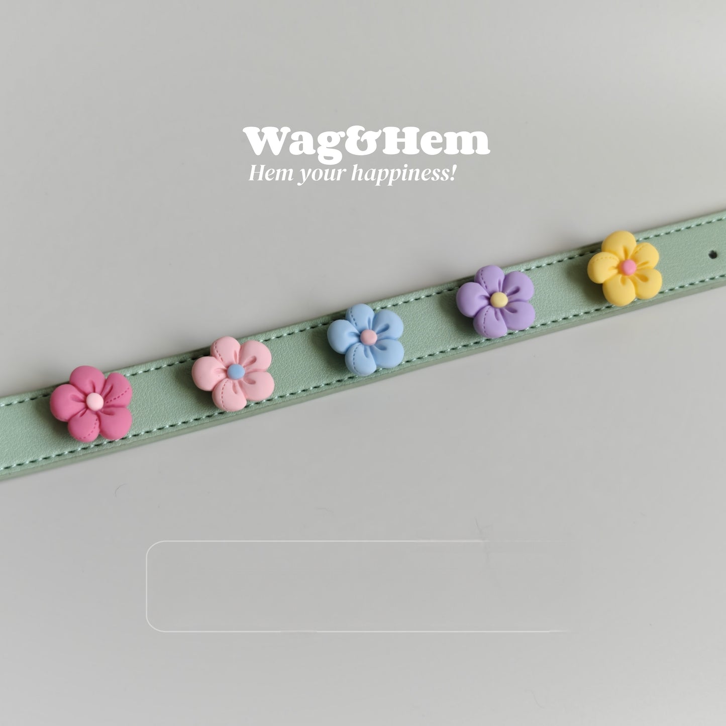 「花漾磁吸」寵物DIY配飾(單顆計)｜創新磁吸快拆設計｜SNA系列