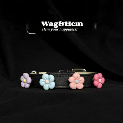 「花漾磁吸」寵物DIY頸圈(套裝)｜創新磁吸快拆設計｜SNA系列