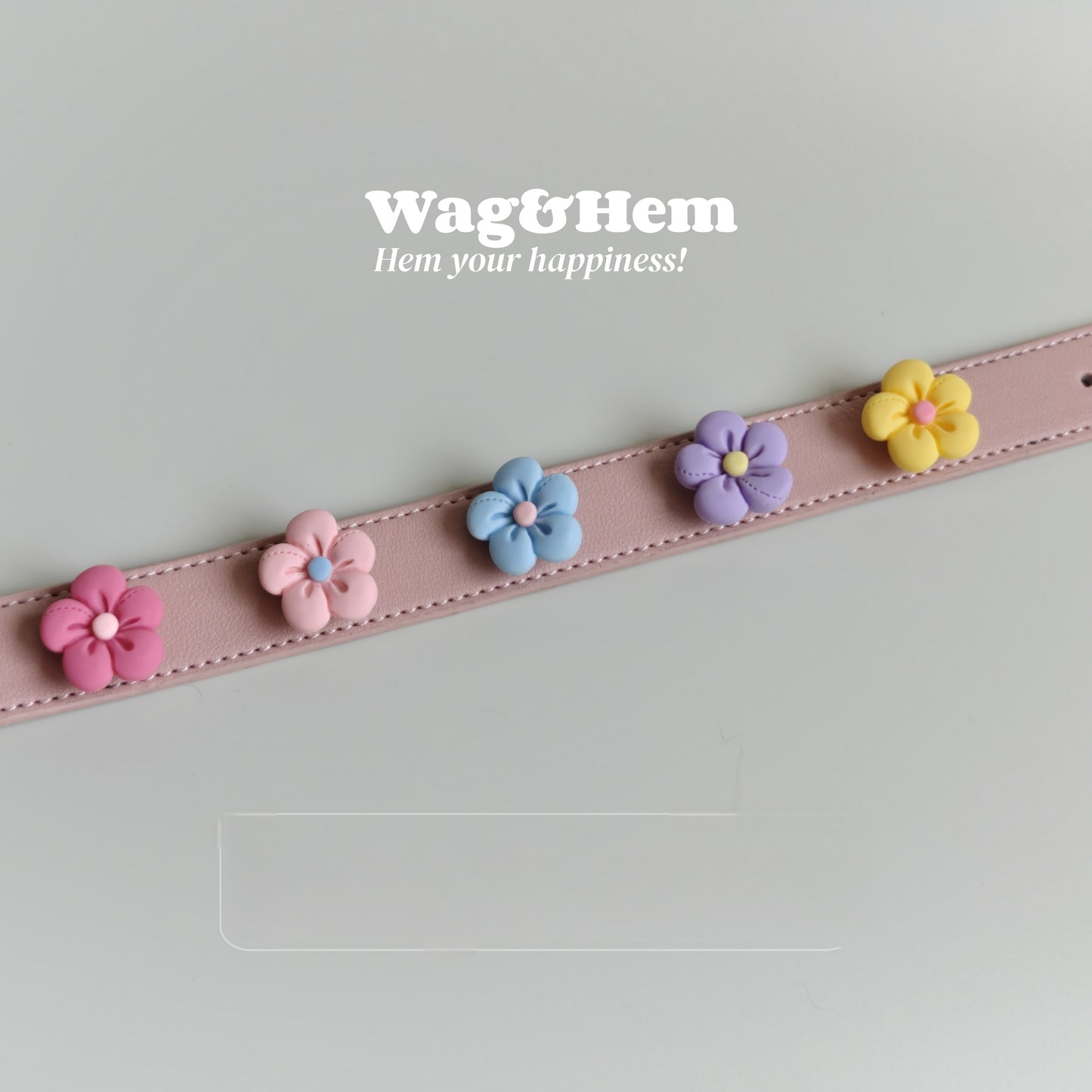 「花漾磁吸」寵物DIY配飾(單顆計)｜創新磁吸快拆設計｜SNA系列