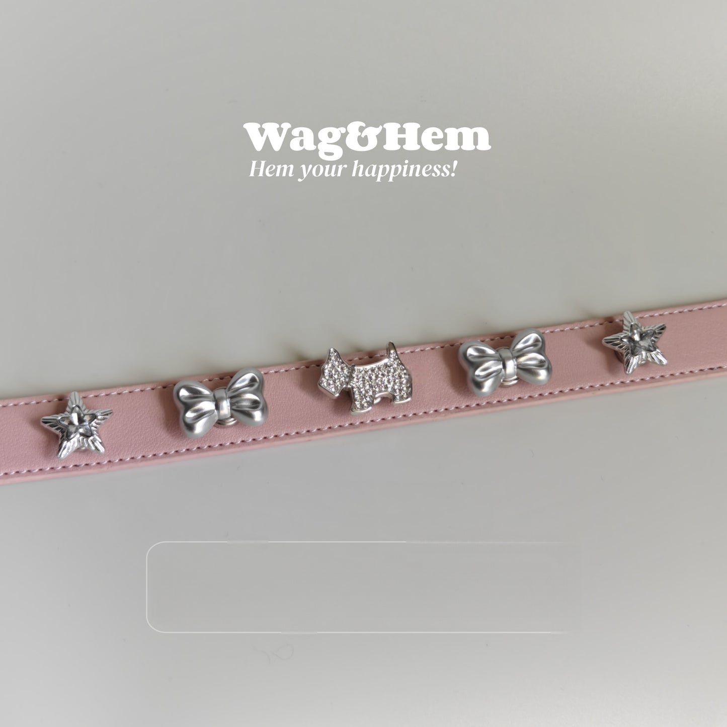 「銀熠星寵」寵物DIY頸圈(套裝)｜創新磁吸快拆設計｜SNA系列