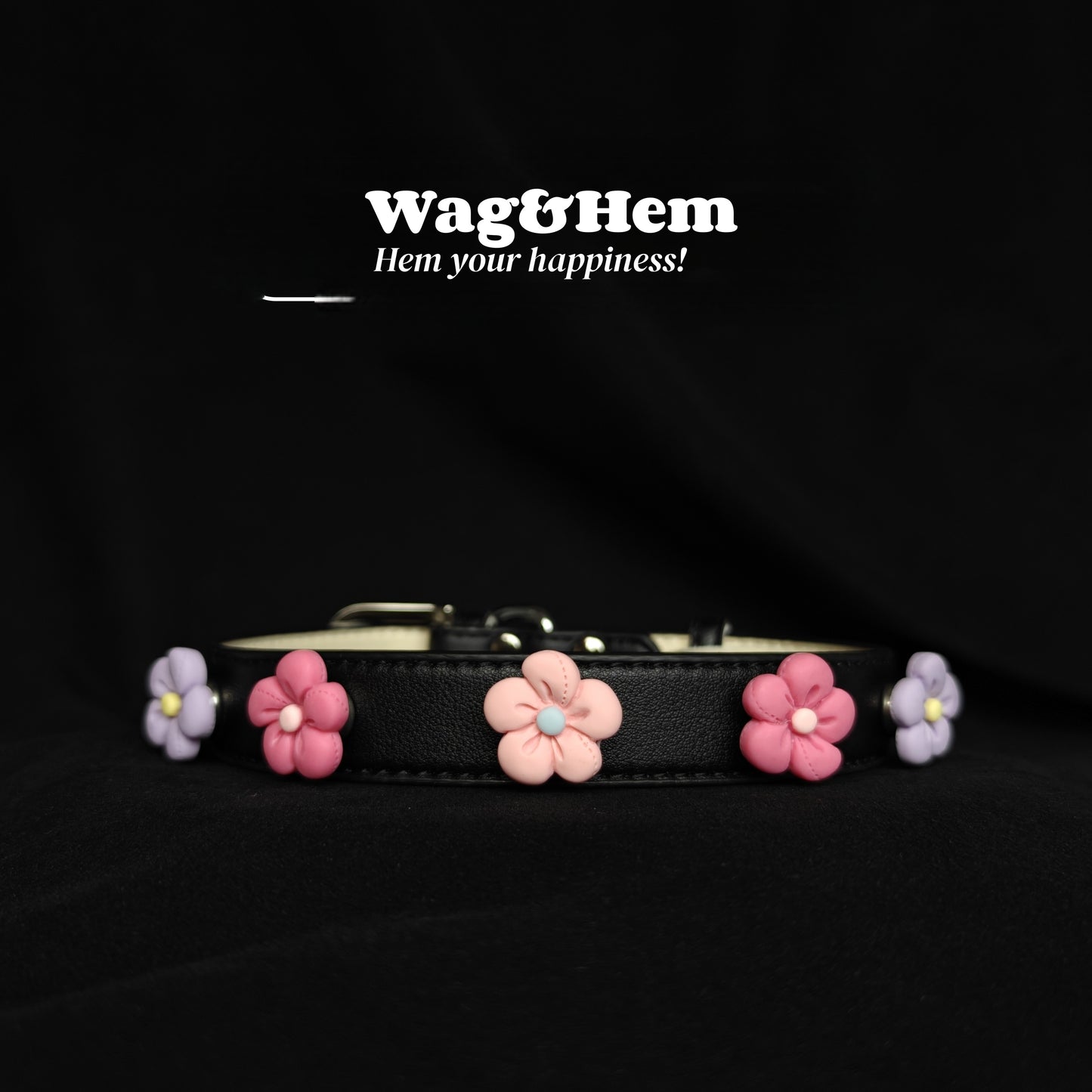 「花漾磁吸」寵物DIY頸圈(套裝)｜創新磁吸快拆設計｜SNA系列