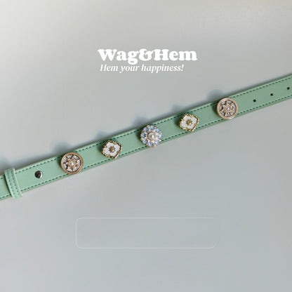 「復古琉光」寵物DIY頸圈(套裝)｜創新磁吸快拆設計｜SNA系列