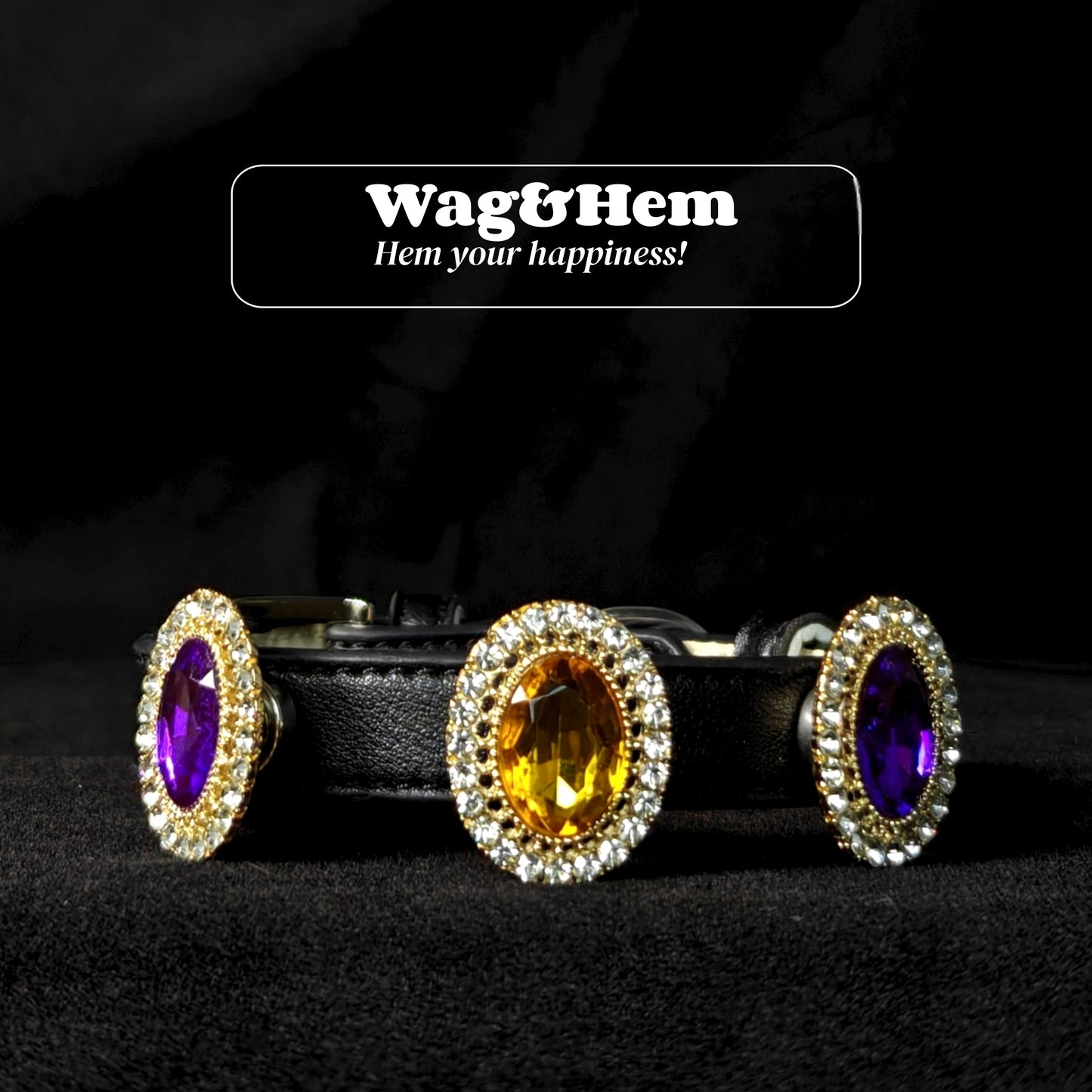 「寶石星環」寵物DIY頸圈(套裝)｜創新磁吸快拆設計｜SNA系列