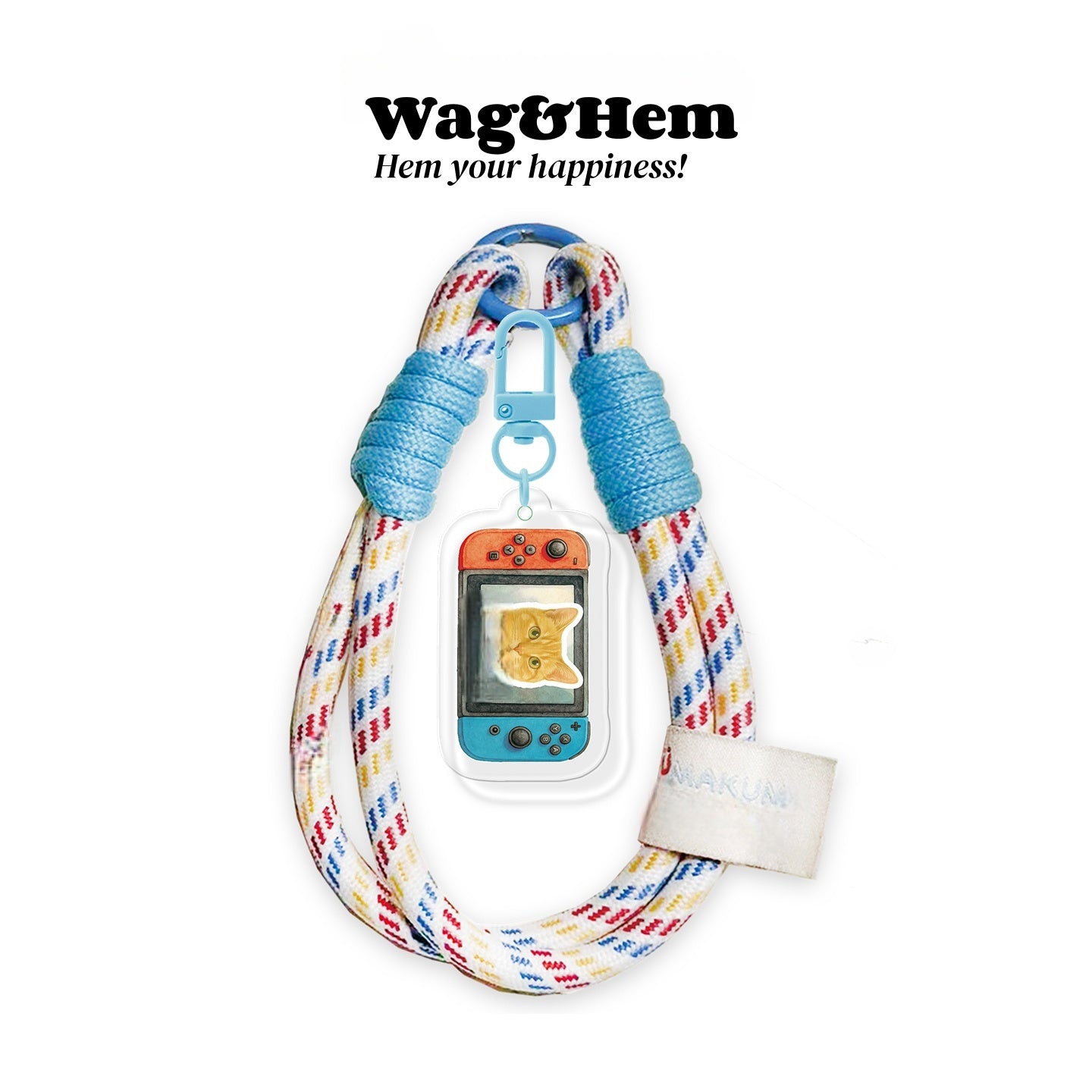 專屬愛寵隨身掛繩連掛牌 (12款可選)｜主人配搭飾件（合作品牌）