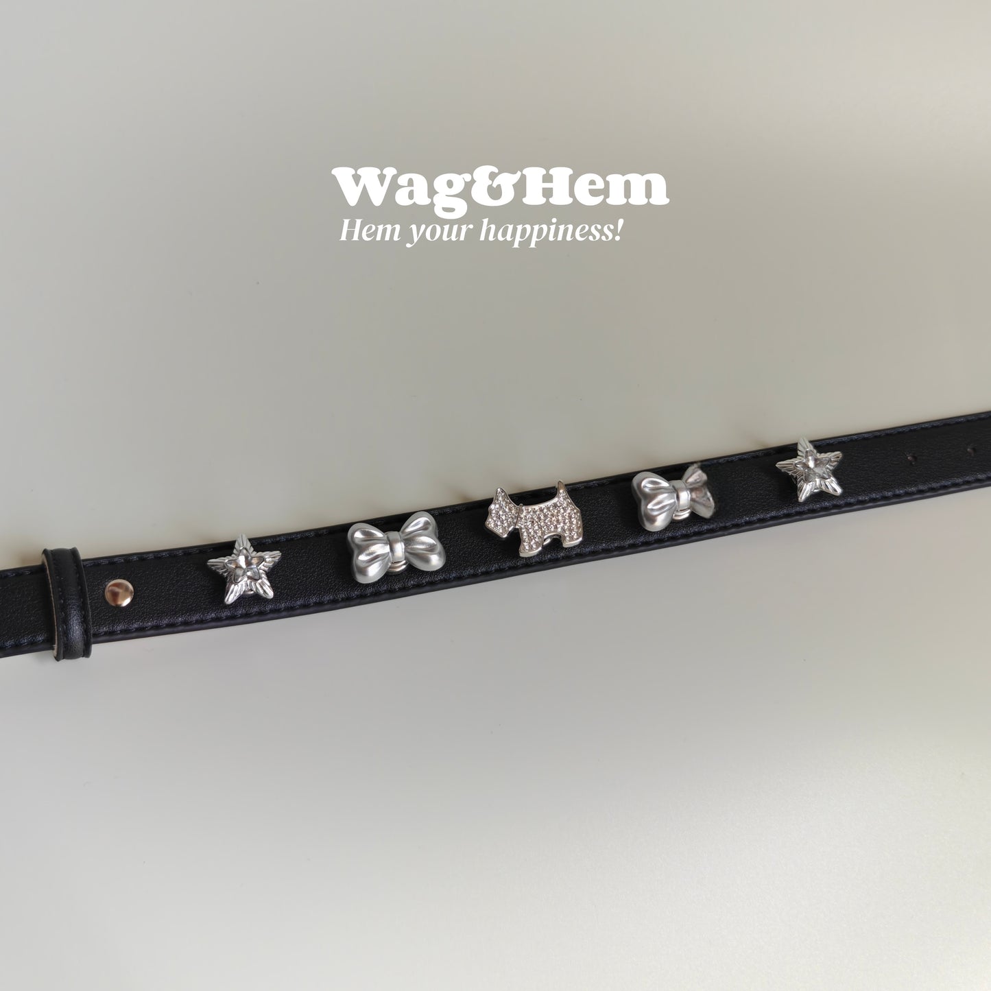 「銀熠星寵」寵物DIY頸圈(套裝)｜創新磁吸快拆設計｜SNA系列