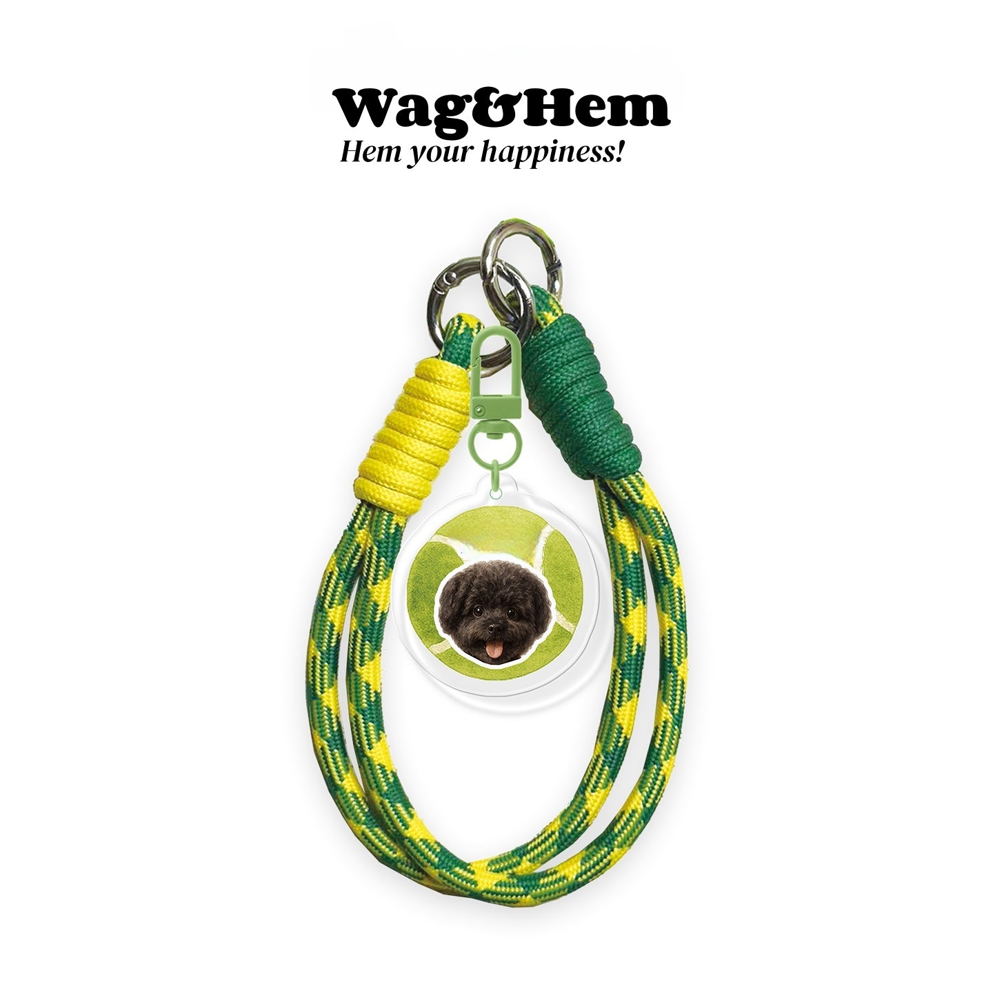 專屬愛寵隨身掛繩連掛牌 (12款可選)｜主人配搭飾件（合作品牌）