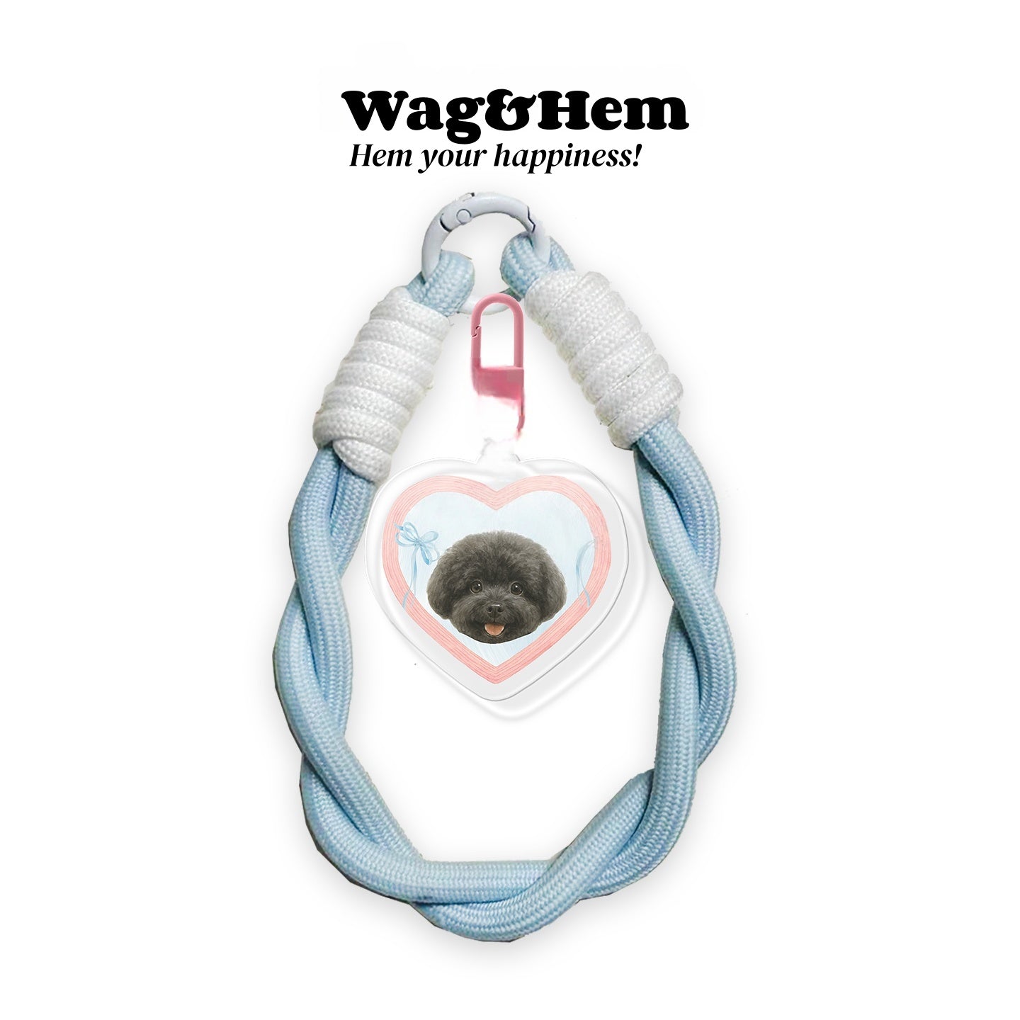 專屬愛寵隨身掛繩連掛牌 (12款可選)｜主人配搭飾件（合作品牌）