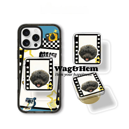 專屬愛寵手機支架｜設計訂製印刷｜主人配搭飾件（合作品牌）