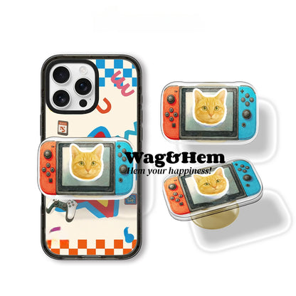 專屬愛寵手機支架｜設計訂製印刷｜主人配搭飾件（合作品牌）