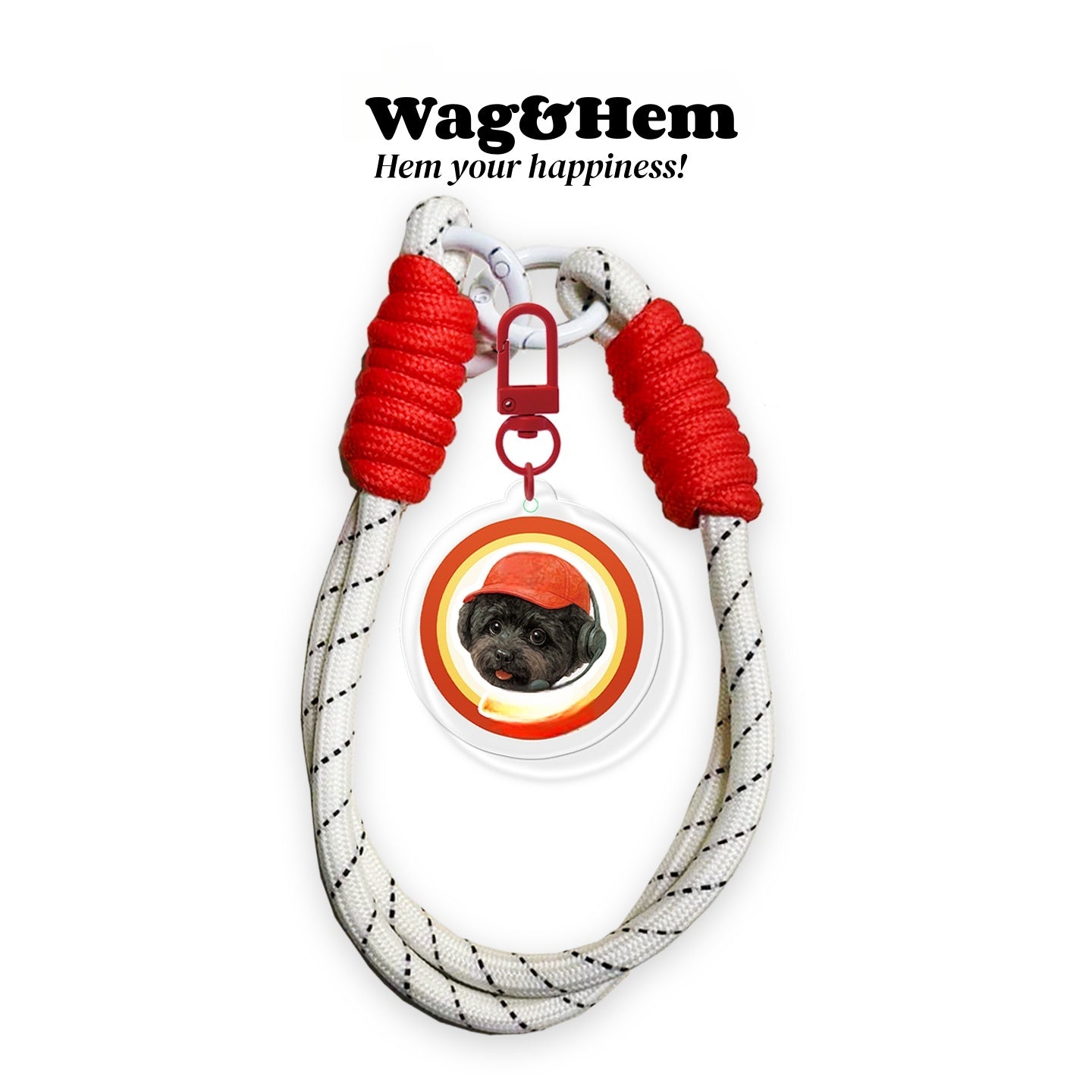 專屬愛寵隨身掛繩連掛牌 (12款可選)｜主人配搭飾件（合作品牌）